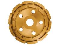MATRIX Чашка алмазная зачистная, 180 мм, двухрядная